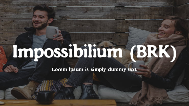 Impossibilium (BRK) Font