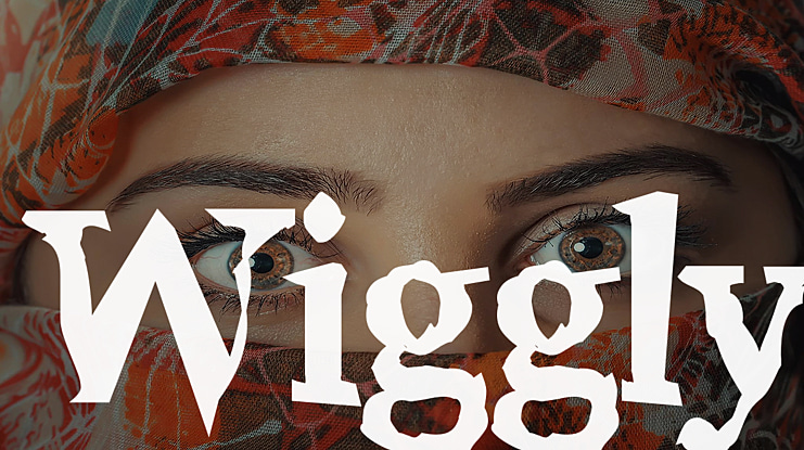 Wiggly Font