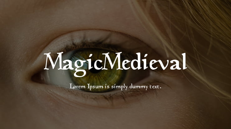 MagicMedieval Font
