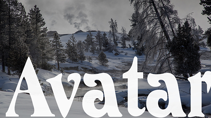 Avatar Font