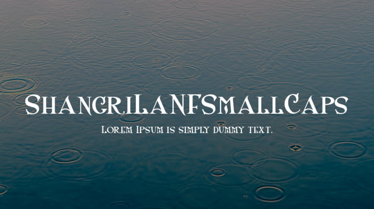 ShangriLaNFSmallCaps Font