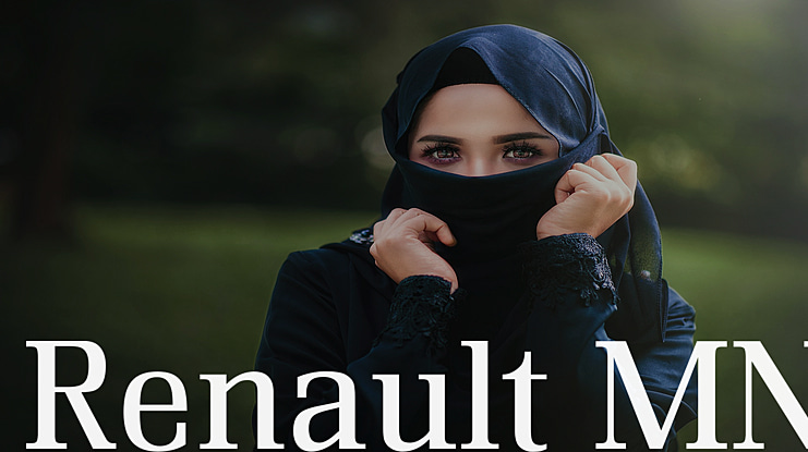 Renault MN Font