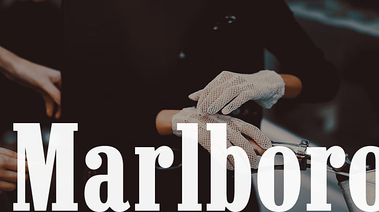 Marlboro Font