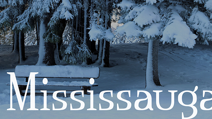 Mississauga Font