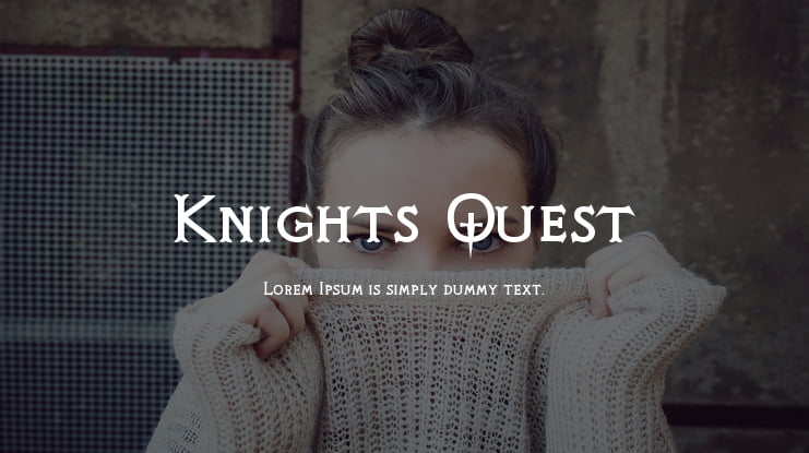 Knights Quest Font