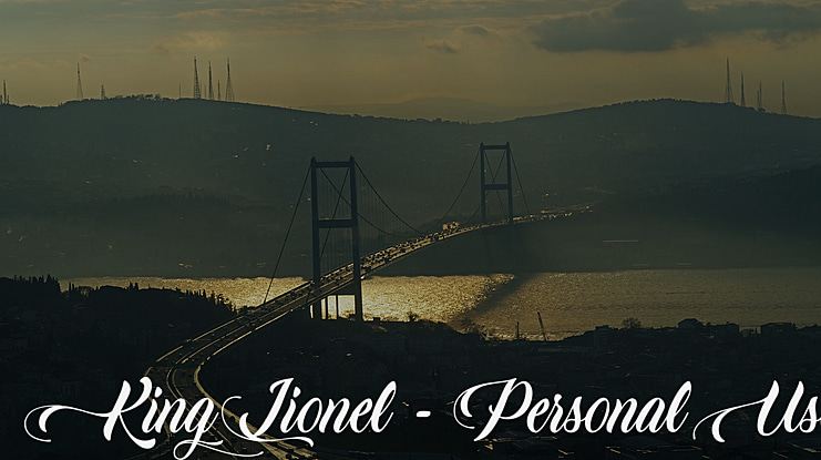 King Lionel - Personal Use Font