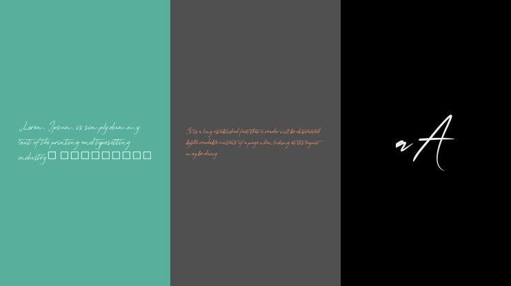 QonitaSignature Font