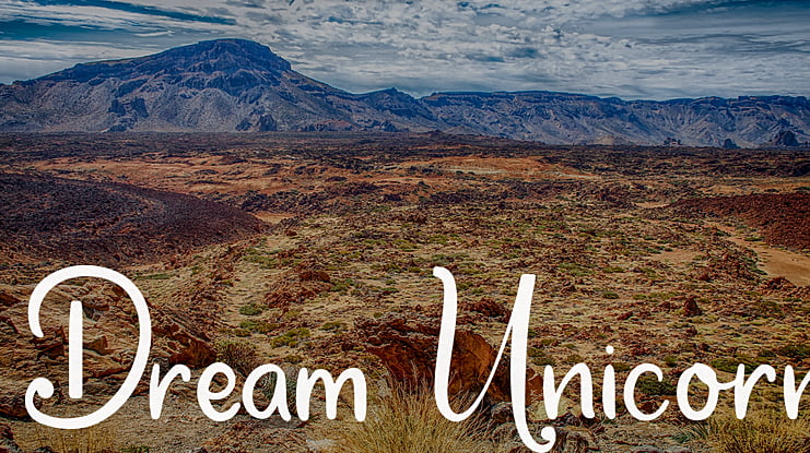 Dream Unicorn Font