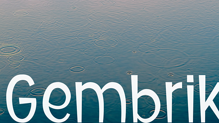 Gembrik Font