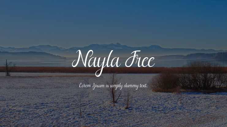 Nayla Free Font