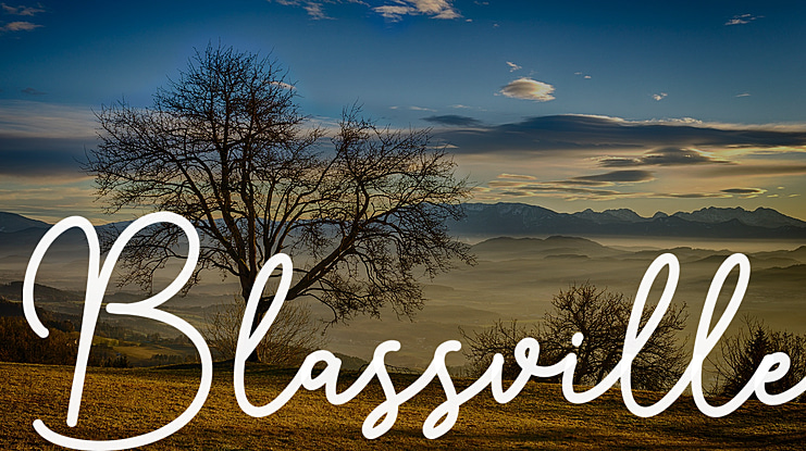 Blassville Font