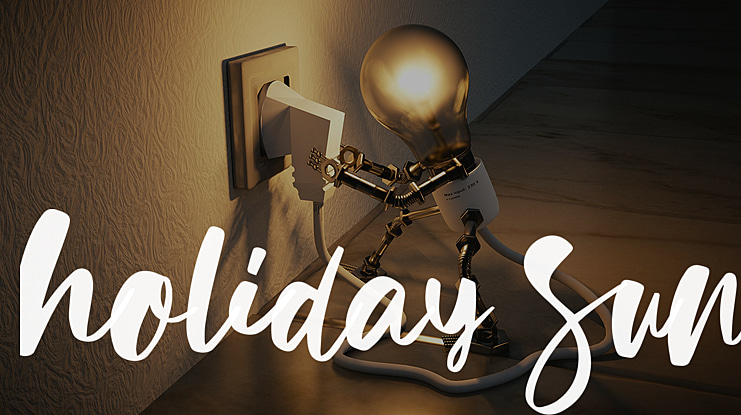 Holiday Sun Font