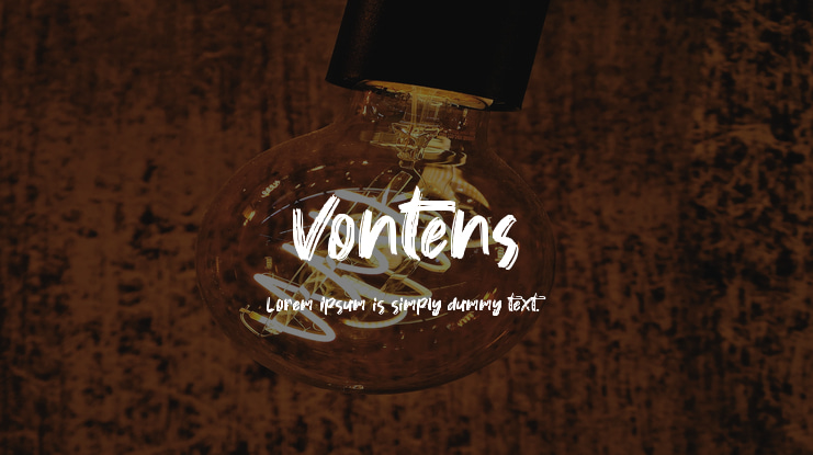 Vontens Font