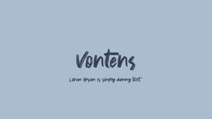 Vontens Font