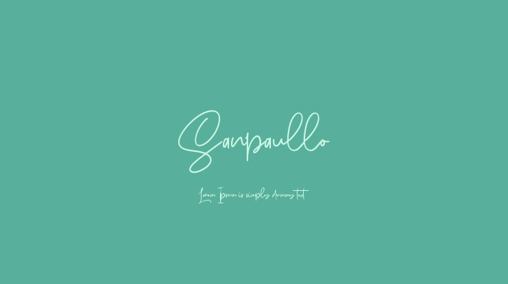 Sanpaullo Font