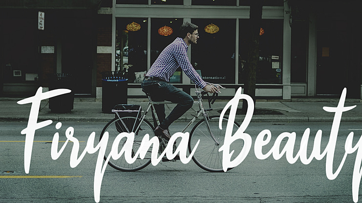Firyana Beauty Font