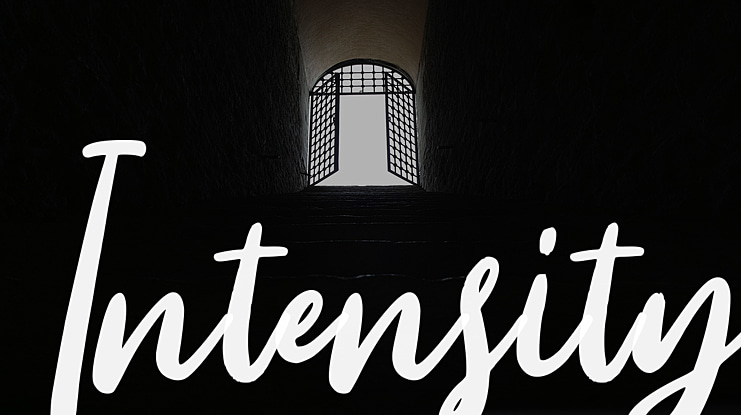 Intensity Font