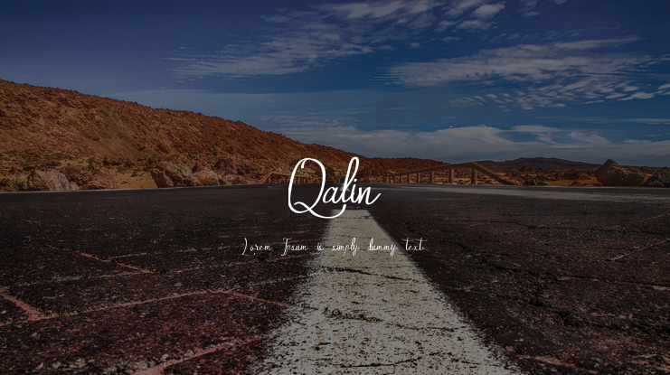 Qalin Font