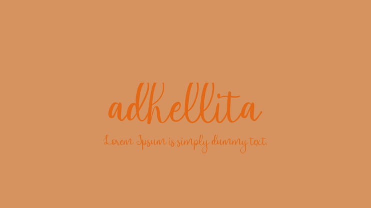 adhellita Font