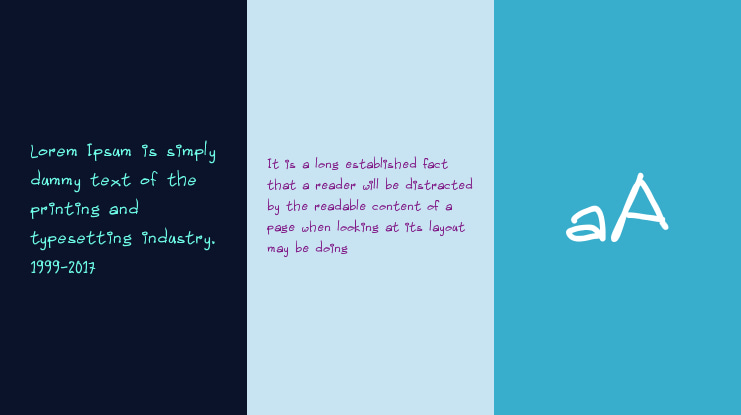 Children  Handwritten Font