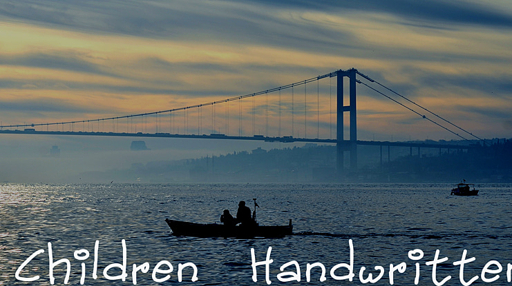 Children  Handwritten Font