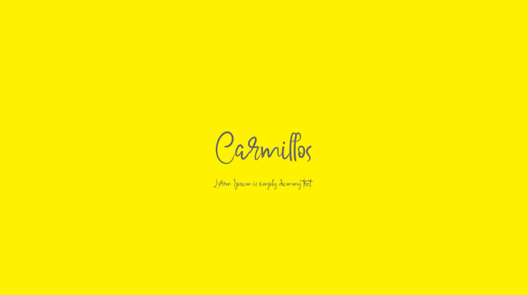Carmillos Font