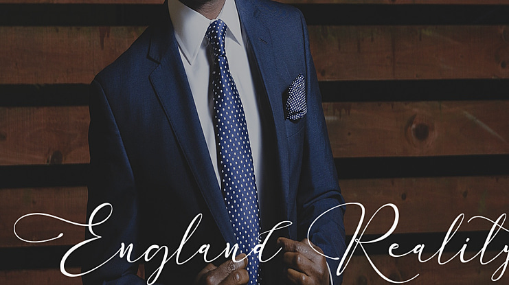England Reality Font