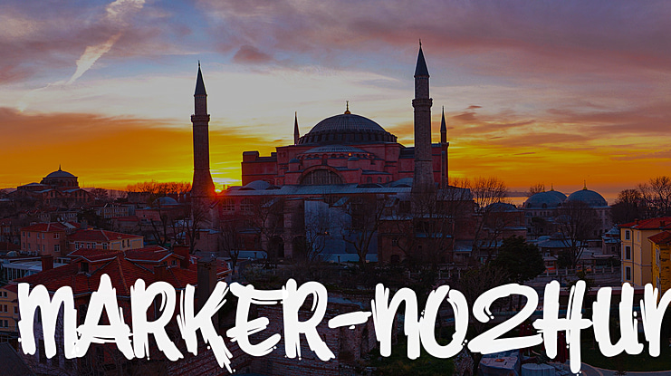 MARKER-NO2HUN Font