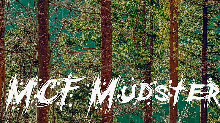 MCF Mudster Font