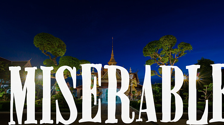 Miserable Font