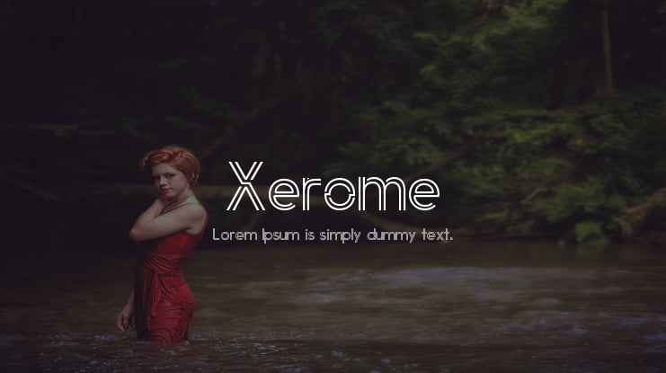 Xerome Font Family