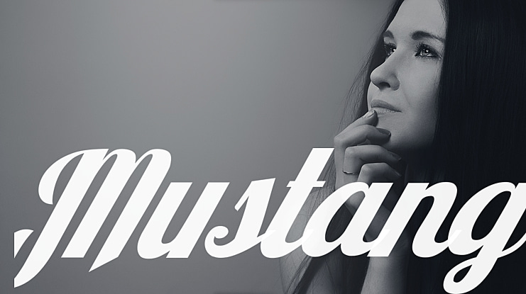 MustangW01- Font Family