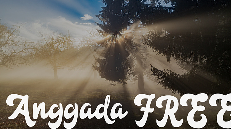 Anggada FREE Font