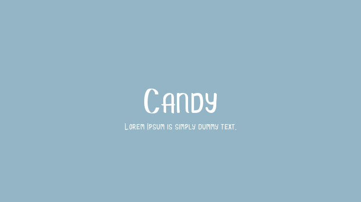 Candy Font