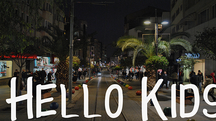 Hello Kids Font