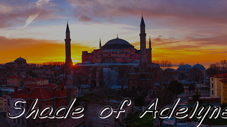 Shade of Adelyne Font
