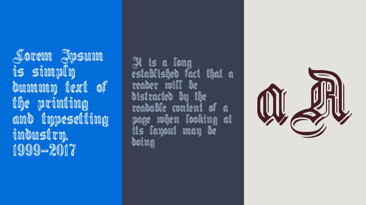 EmbossedGermanica Font