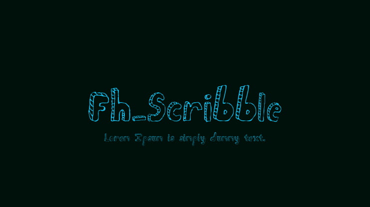 Fh_Scribble Font