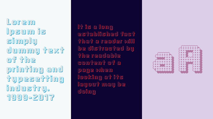DottyShadow Font
