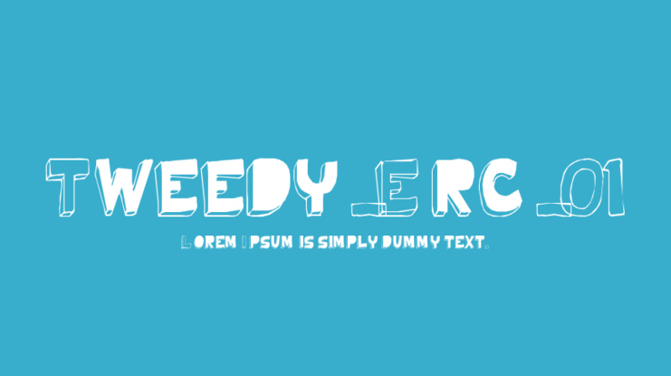Tweedy_Erc_01 Font