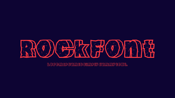 RockFont Font
