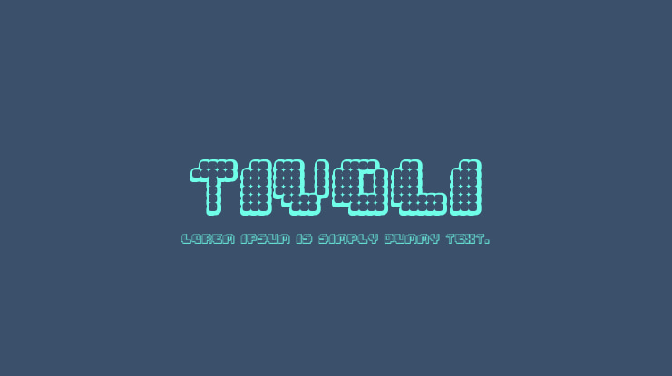 Tivoli Font