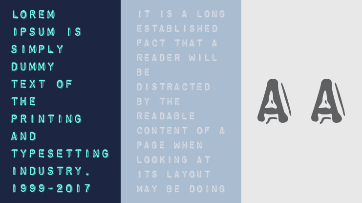 ChromosomeHeavy Font