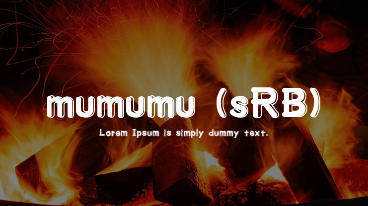 mumumu (sRB) Font
