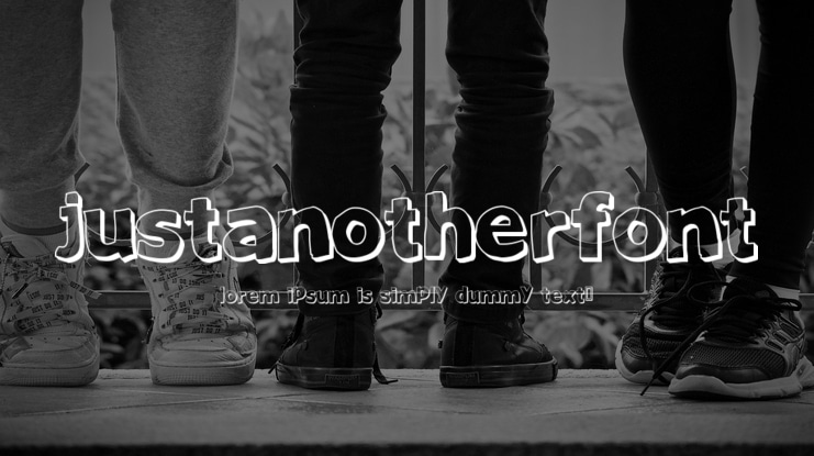 JustAnotherFont Font