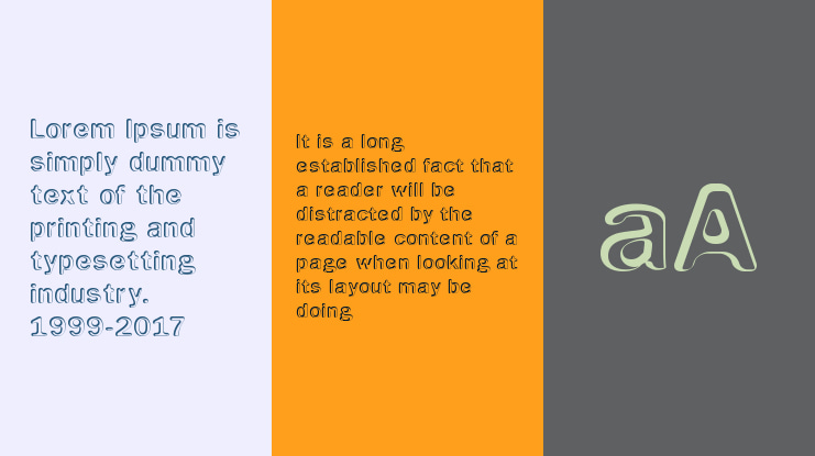 Impressed Metal Font