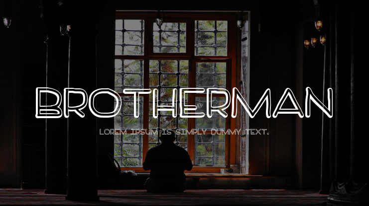 BrotherMan Font
