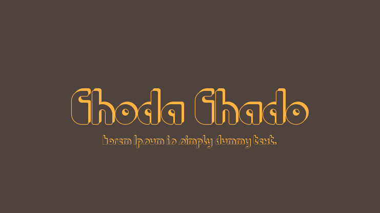 Choda Chado Font Family