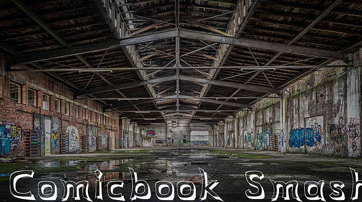 Comicbook Smash Font