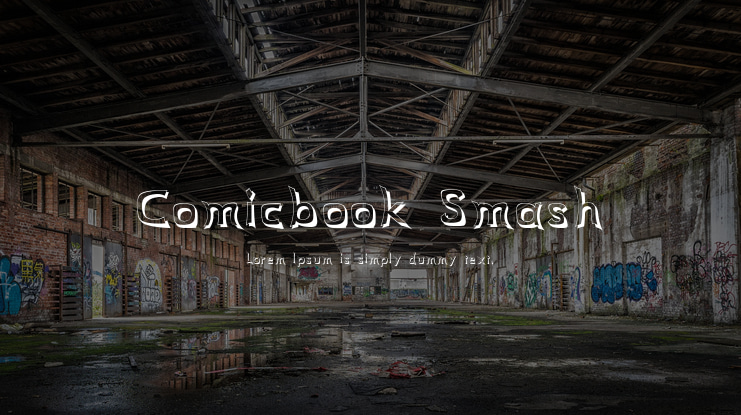 Comicbook Smash Font